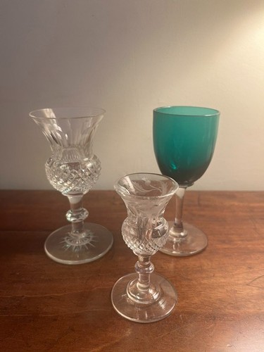 Two vintage edinburgh crystal - vintage,