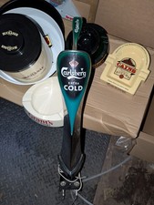 Carlsberg Extra Cold Beer Pump For Man Cave Prop Pub Bar 