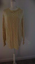 HANDKNITTED ARAN CABLE UNISEX