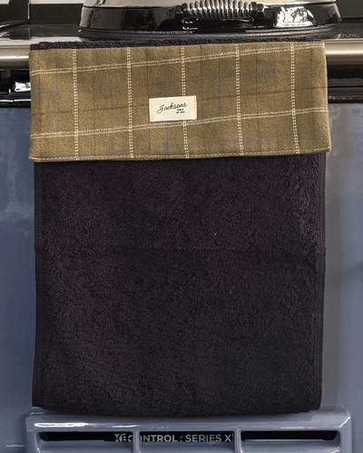 Farmer tweed hanging towel - farmer,