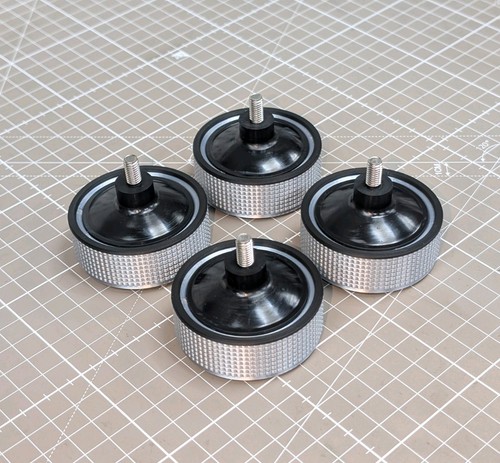 All silver turntable - -,