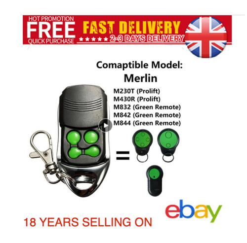 Merlin garage door - merlin,