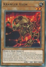 YU-GI-OH CARD: KRAWLER AXON -