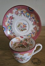 Antique SARREGUEMINES MINTON Cup & Sauser 1800-1919. Excellent Condition #810