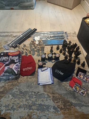 Harry potter wizards chess set - potter,