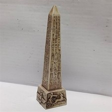 Egyptian Obelisk Statue – Ancient Hieroglyphic Decor, Pharaoh Style Souvenir