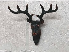 Stag Head Coat Hooks Antlers