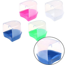 Classic Caged Bird Bath Aviary Birds Budgie Finches Canaries Shower Pet Feed