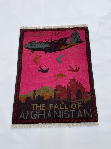 76x59 afghan war - cm, rug
