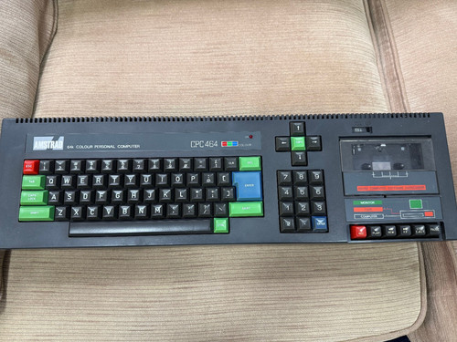 Amstrad cpc 464 with games - amstrad,