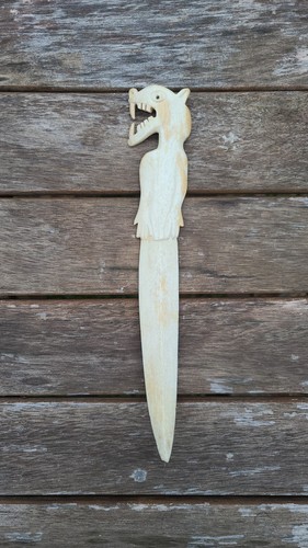 Greenland inuit tupilak hand - tupilak,