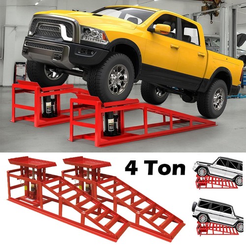 Ton hydraulic car ramps - 4,