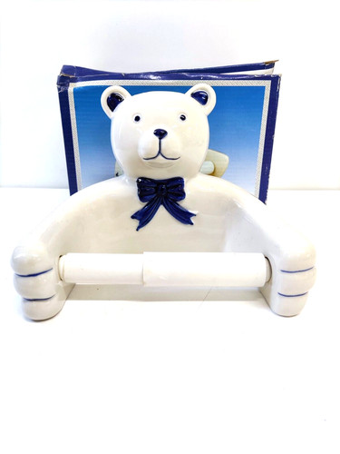 Ceramic toilet paper - , roll
