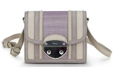 Asprey Morgan Dove Bullskin Leather Shoulder Bag with Dust Bag