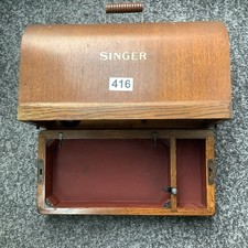 Singer 99k 1934  Sewing Machine 3/4 size  Bentwood Cover Case And Base Only.