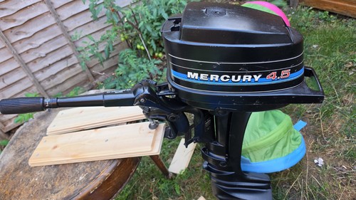 Mercury outboard engine 5hp - mercury, 4.5hp