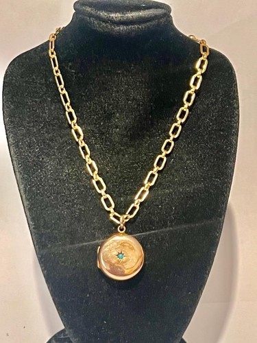 Vintage victorian 9ct rolled - 9ct,