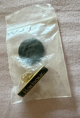 Barbour genuine pin - badge,