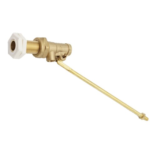 Low pressure brass float - low,