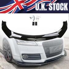 Gloss Black Front Bumper Lip