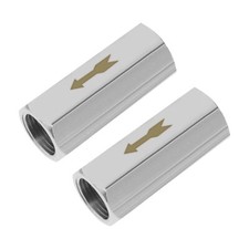 2x 1/4'' Female Threaded Brass