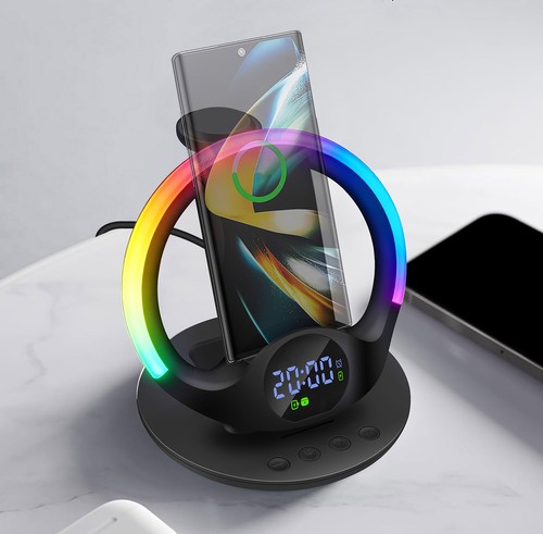 Wireless charger alarm clock - alarm,