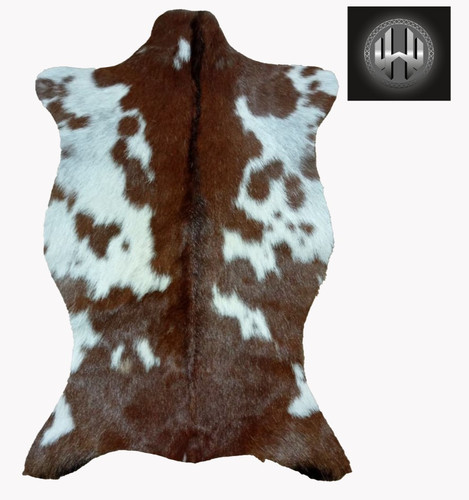 Goat hide rug natural - natural,