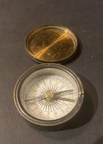 Antique circular brass - antique,
