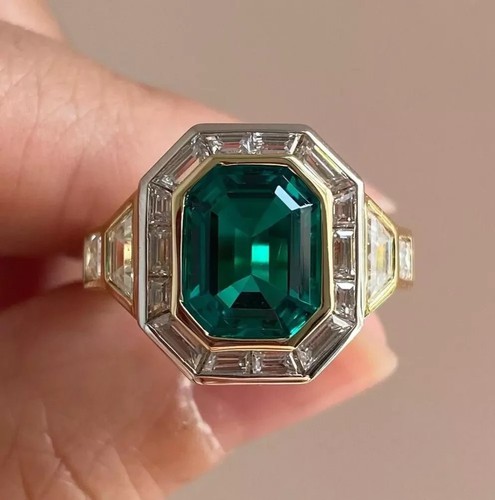 Art deco two tone - deco, green