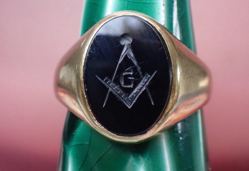 Vintage german 8ct - vintage, masonic