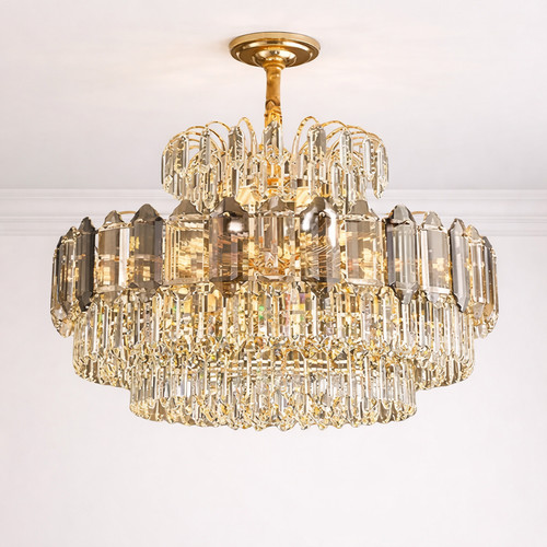 Modern led crystal ceiling - led,