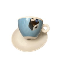 ILLY CAPPUCCINO CUP and SAUCER
