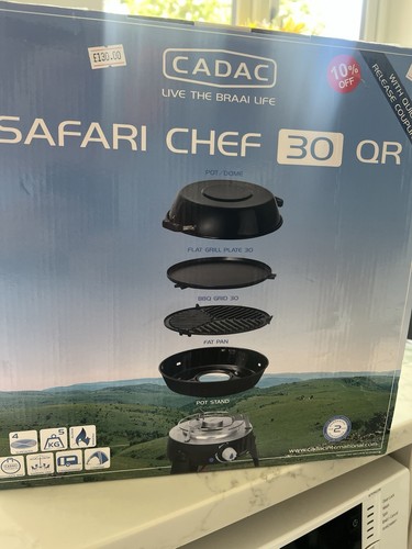 Cadac safari chef new - cadac, qr