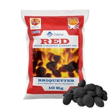 Oxbow Red Smokeless Coal Briquettes 10kg bag premium fast delivery