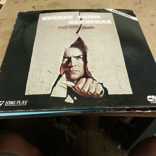 Escape from alcatraz - alcatraz, laserdisc