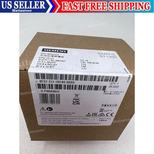 New siemens 6es7212 - new, 6es7212-1be40-0xb0