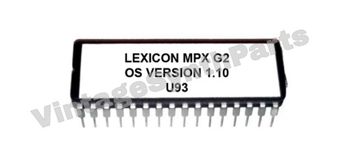 Lexicon mpx firmware - mpx, g2