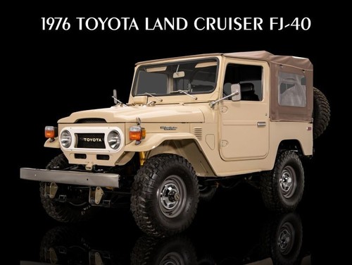 1976 toyota land - cruiser, fj-40