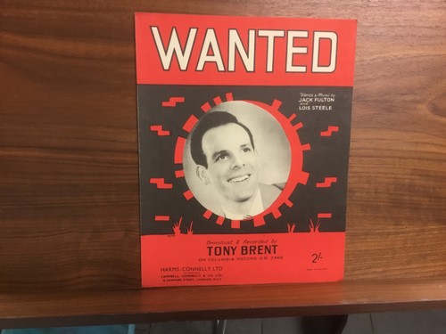 Tony brent wanted - tony, original