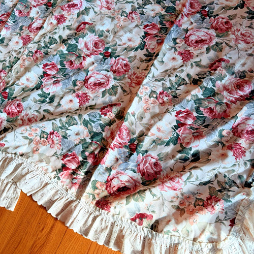 Vintage 90s floral rose - vintage,