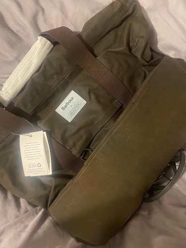 Bnwt barbour brompton olive - brompton,