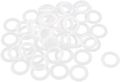 13mm white plastic - 13mm,