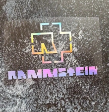 Rammstein Band Rock Group Holographic car Laptop wall art Sticker decal  15 x 9