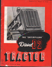 Caterpillar "D2 Diesel" Tractor Brochure Leaflet