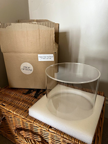 Prop options clear - clear, acrylic