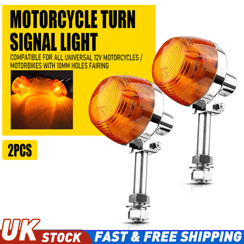 Metal motorcycle turn signal - metal,