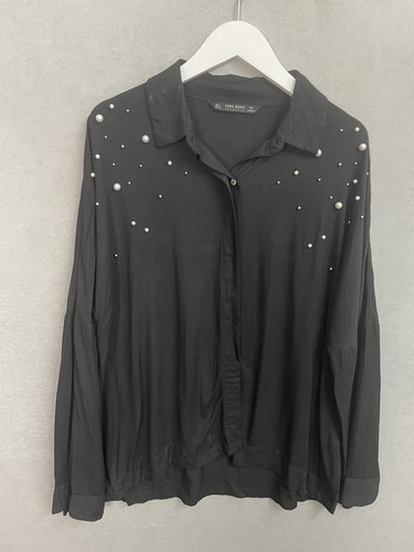 Zara basic black - basic, blouse