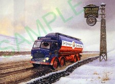 Leyland Octopus Brewery Tanker climbs Shap free p&p UK