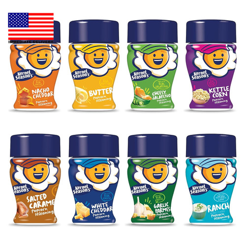 Popcorn seasoning variety - popcorn,