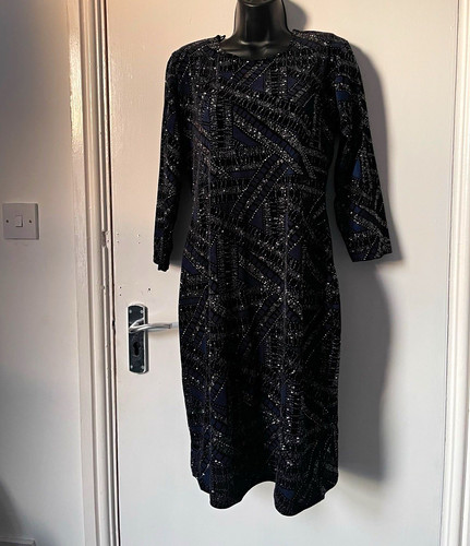 Quiz black blue geometric - black,
